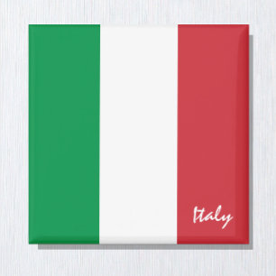 イタリアン国旗とイタリアの休日、旅行/スポーツファン マグネット