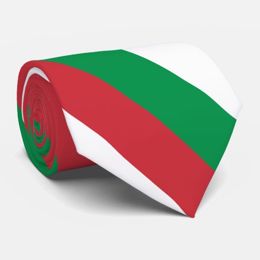 イタリアン国旗とイタリア旅行、休日/スポーツファン ネクタイ (ロール)