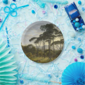 イタリアン山水松(Vogd) ペーパープレート (パーティー)