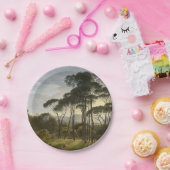 イタリアン山水松(Vogd) ペーパープレート (パーティー)