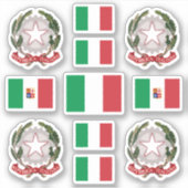 イタリアン州記号 シール (正面)