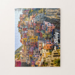 イタリアン市区町村の地中海のパズル ジグソーパズル