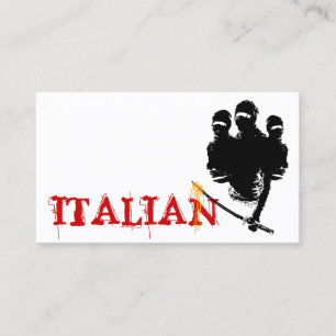 イタリアン忍者 名刺