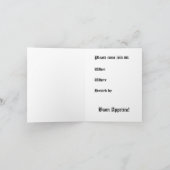 イタリアン招待状 招待状 (内部)