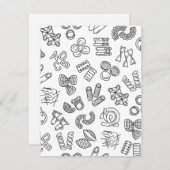 イタリアン料理の本格リソイタリアンット恋人 シーズンカード (正面/裏面)