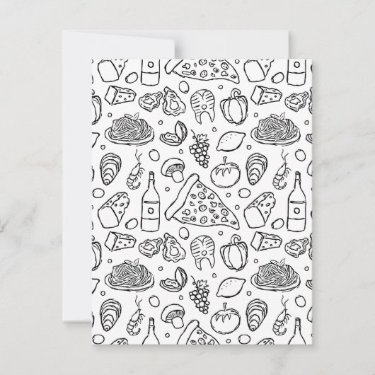 イタリアン料理の本格リソイタリアンット恋人 シーズンカード (正面)