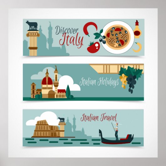 イタリアン旅 ポスター (正面)