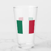 イタリアン旗飲みグラス タンブラーグラス (裏面)