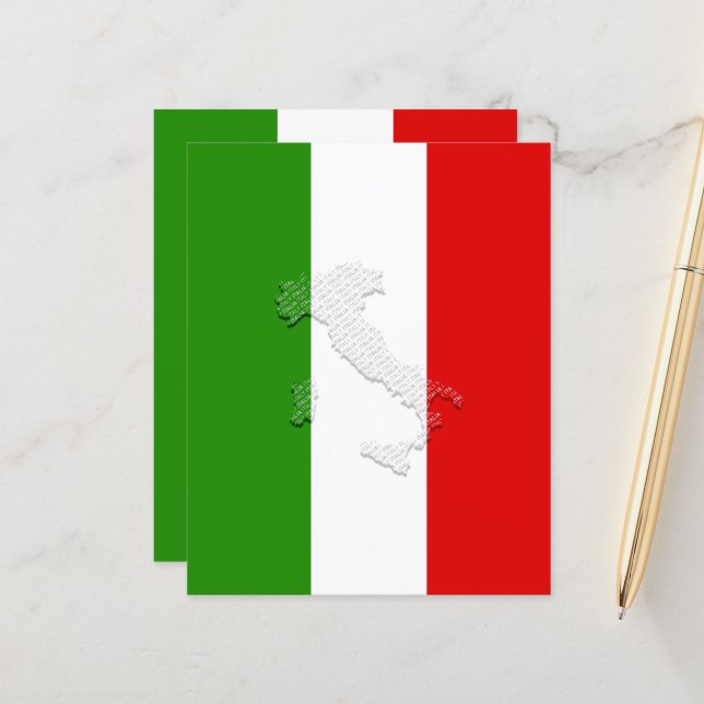 イタリアン旗 (正面/裏面インサイチュ)