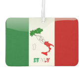 イタリアン旗 カーエアーフレッシュナー (裏面)