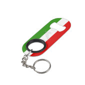 イタリアン旗 キーホルダー栓抜き (裏面アングル)