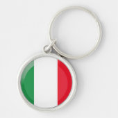 イタリアン旗 キーホルダー (正面)