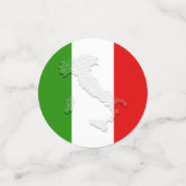 イタリアン旗 コンフェッティ (スモール正面)