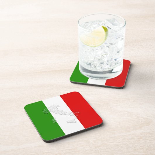 イタリアン旗 コースター (右側)