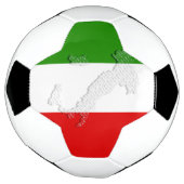 イタリアン旗 サッカーボール (回転)