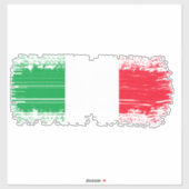 イタリアン旗 シール (シート)