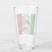 イタリアン旗 タンブラーグラス (裏面)