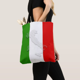 イタリアン旗 トートバッグ