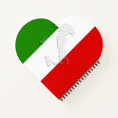 イタリアン旗 ノートブック (裏面)