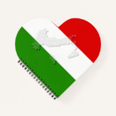 イタリアン旗 ノートブック (正面)