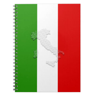 イタリアン旗 ノートブック