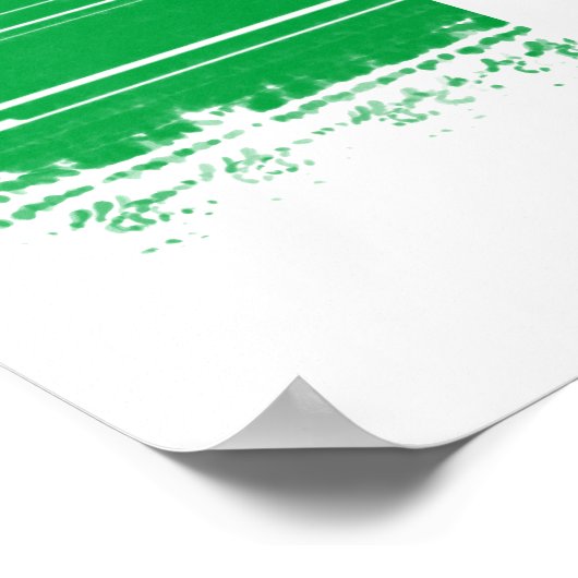 イタリアン旗 ポスター (角)