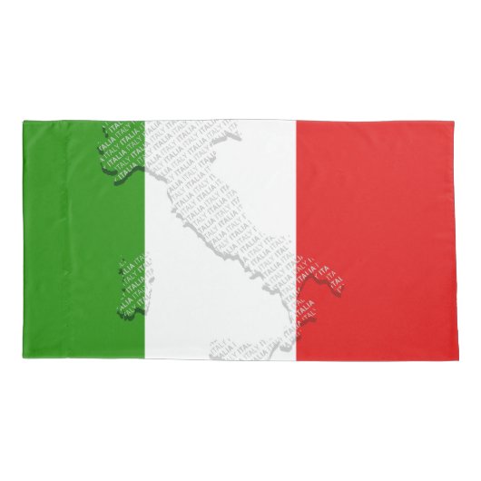 イタリアン旗 枕カバー (裏面)