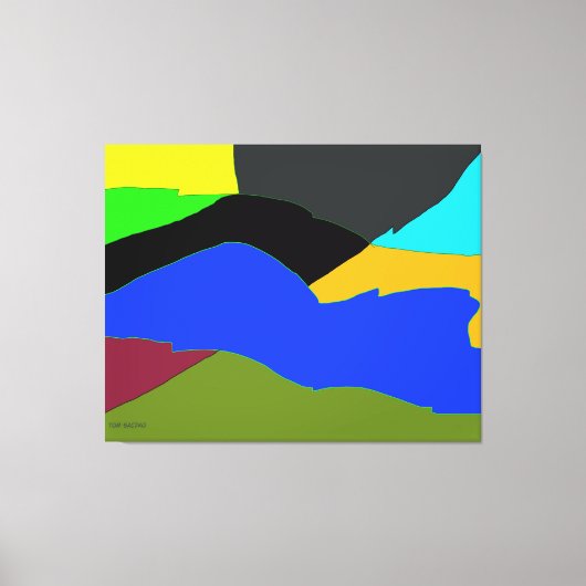 イタリアン景 キャンバスプリント (正面)