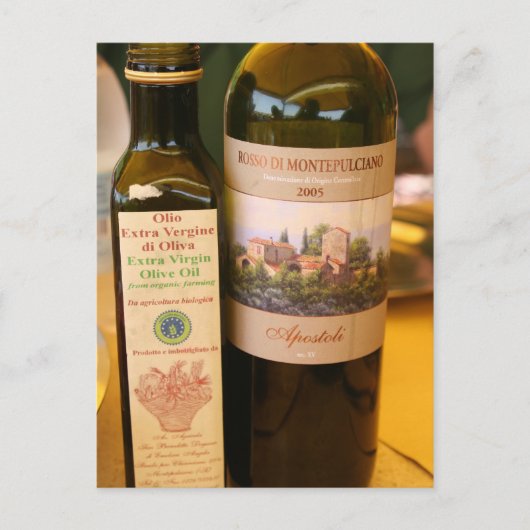 ～イタリアン油&ワイン ポストカード (正面)