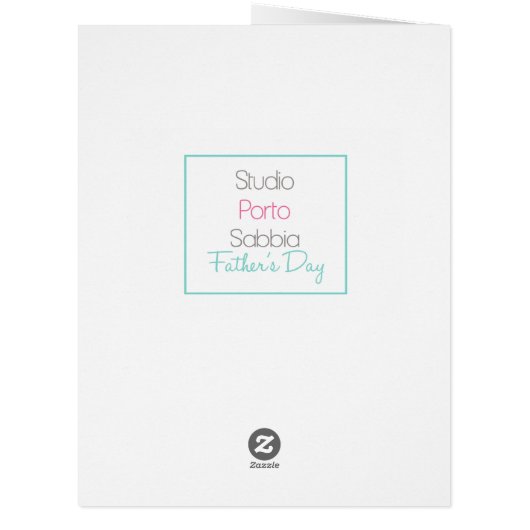 イタリアン父の日 (裏面)