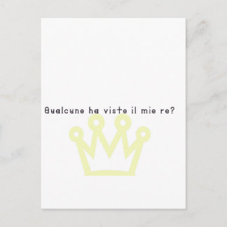 イタリアン王 ポストカード