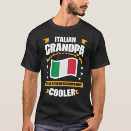 イタリアン祖父おもしろい爺 Tシャツ