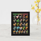 イタリアン脳腐イタリアン病おもしろいミーム カード (黄色い花)