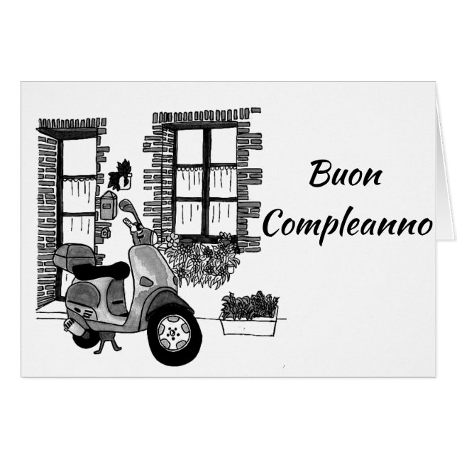 イタリアン英語では祝 (正面横)