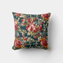 イタリアン華花葉類 クッション