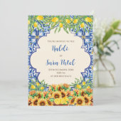 イタリアン装飾とデジタルハルディ招待状 招待状 (スタンド正面)