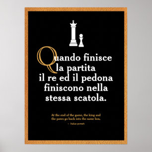 イタリアン詞 ポスター