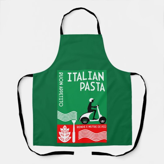 イタリアン調理師 エプロン (正面)
