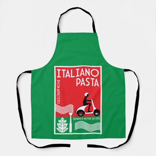イタリアン調理師 エプロン (正面)