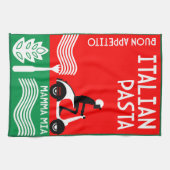 イタリアン調理師 キッチンタオル (横)