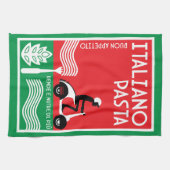 イタリアン調理師 キッチンタオル (横)