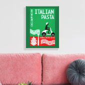 イタリアン調理師 キャンバスプリント (インサイチュ (リビング))