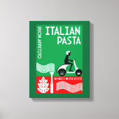 イタリアン調理師 キャンバスプリント (正面)