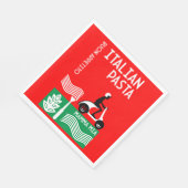 イタリアン調理師 スタンダードランチョンナプキン (角)