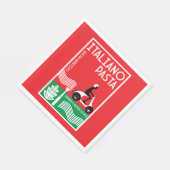 イタリアン調理師 スタンダードランチョンナプキン (角)