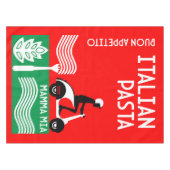 イタリアン調理師 テーブルクロス (正面(横))