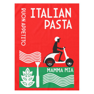 イタリアン調理師 テーブルクロス