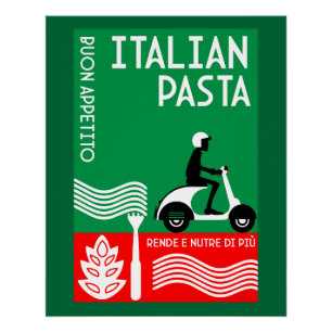 イタリアン調理師 ポスター