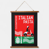 イタリアン調理師 吊り下げ型タペストリー (正面)