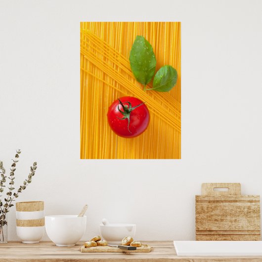 イタリアン食 ポスター (キッチン)